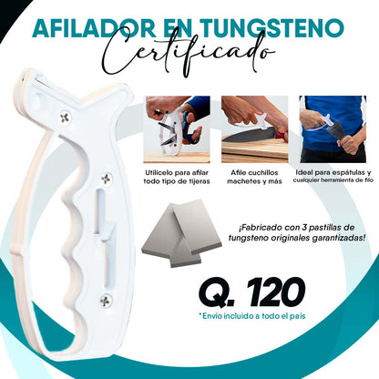 Afilador en Tungsteno Real (Hecho en Colombia)