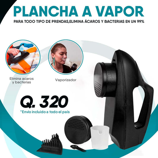 Plancha a Vapor 5 en 1 "Soft Steamer"