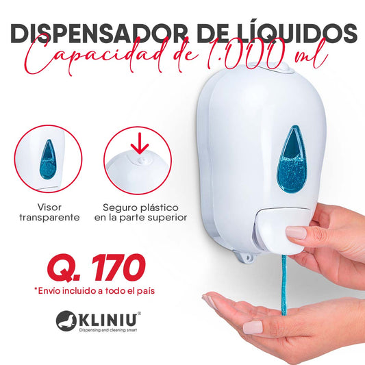 Dispensador de Jabón en ABS de 1.000 ml