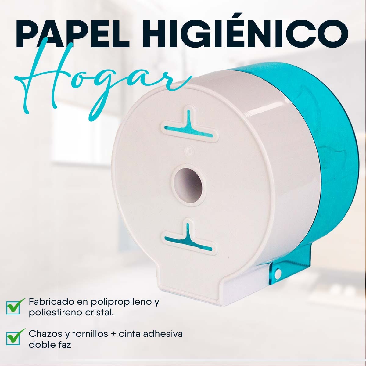 Dispensador de Papel Higiénico Hogar