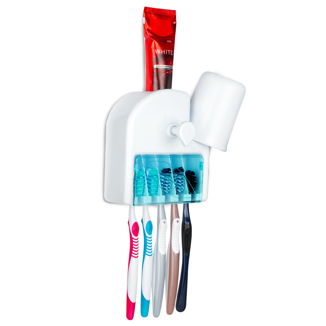 Dispensador de crema dental 5 cepillos